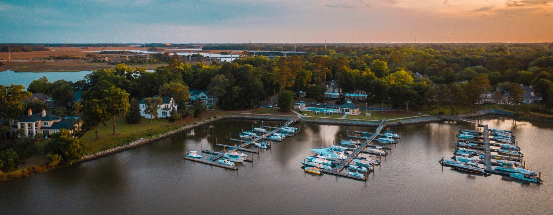 boats on the water