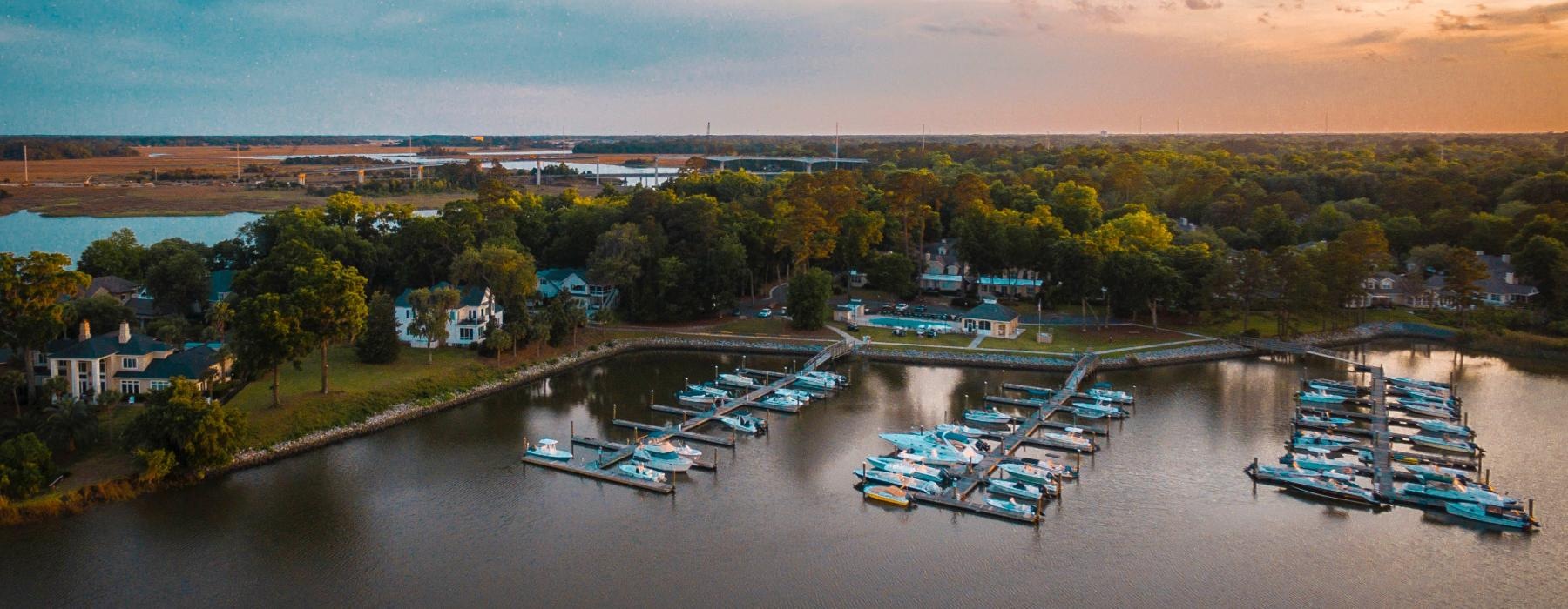 boats on the water