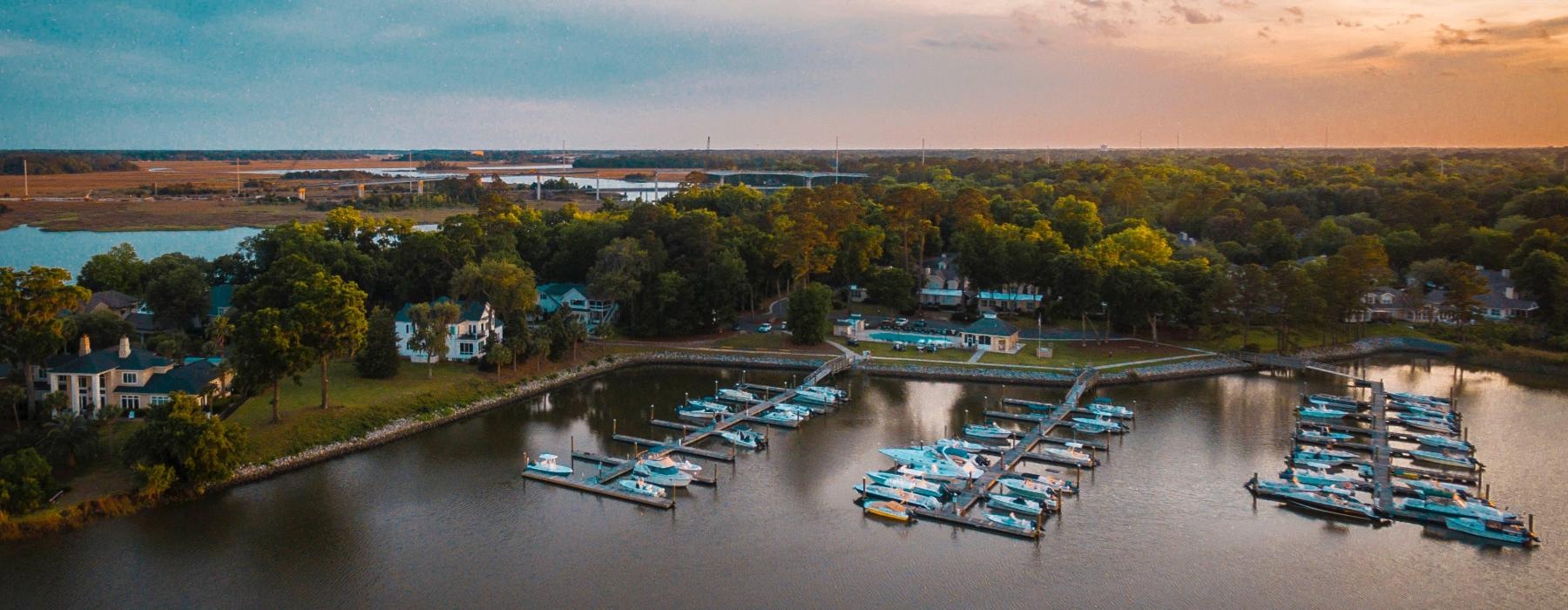 boats on the water